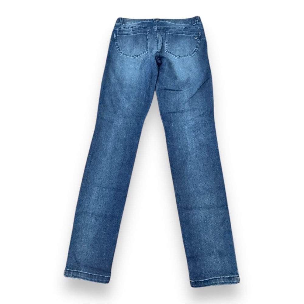 Democracy Luxe "Ab" Solution Booty Lift Jegging Distressed Denim Jeans Women’s 6 - Picture 4 of 16